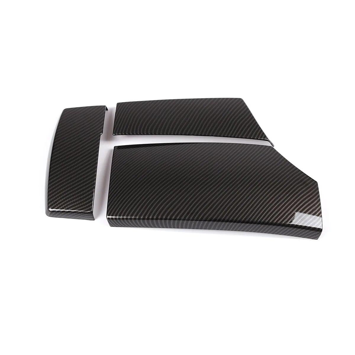 

Центральный ящик для хранения рук автомобиля, подлокотники, накладка на панель переключателя, карбоновый стиль для BMW 5 серии E60 E61 2004-2010 Carbon fiber pattern