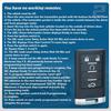 Keyecu Replacement Smart Remote Key Fob 5 Button for Cadillac STS CTS 2008-2013