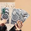 Holographic Gradient Flower Case for OPPO Reno 15 F 5G 14 Pro 13 4G/5G 12 11 8 Z T 7 Laser Art Casing Shockproof TPU Cover