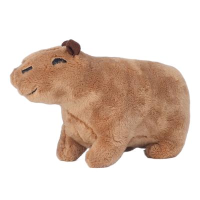 Capybara Stuffed Animal Doll Cute Soft Realistic Cartoon Capybara Rodent Plush Toy for Children"s