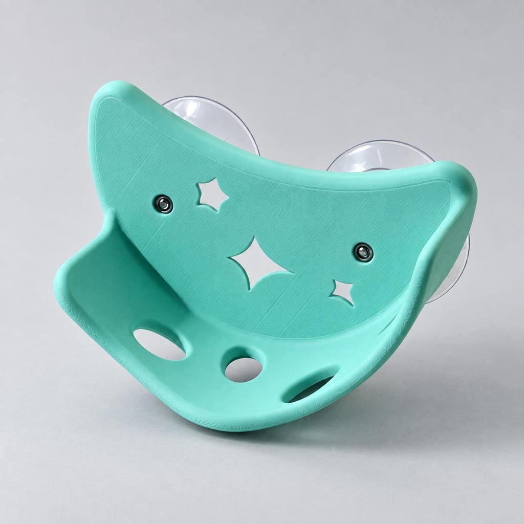 Bird Accessory sleekstarShaped Suction Cup Perch Curved