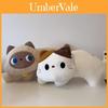 Adorable Cartoon Cat Cushion With Soft Plush Cover For Bedside And Dormitory Use