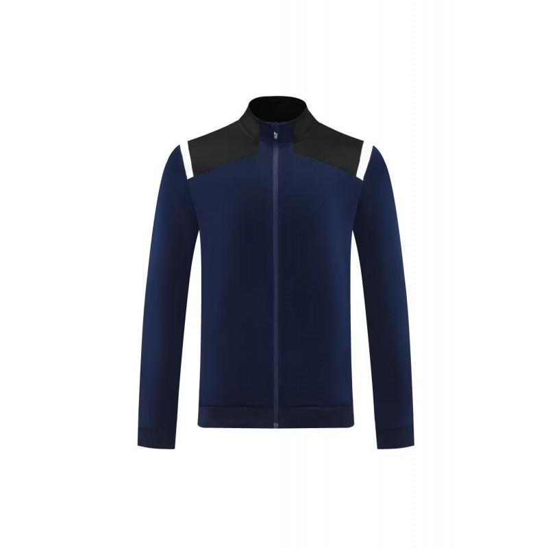 Mens Womens Winter Sport Training Jacket Long Sleeve Stand Collar Outdoor Football Running Gym Wear