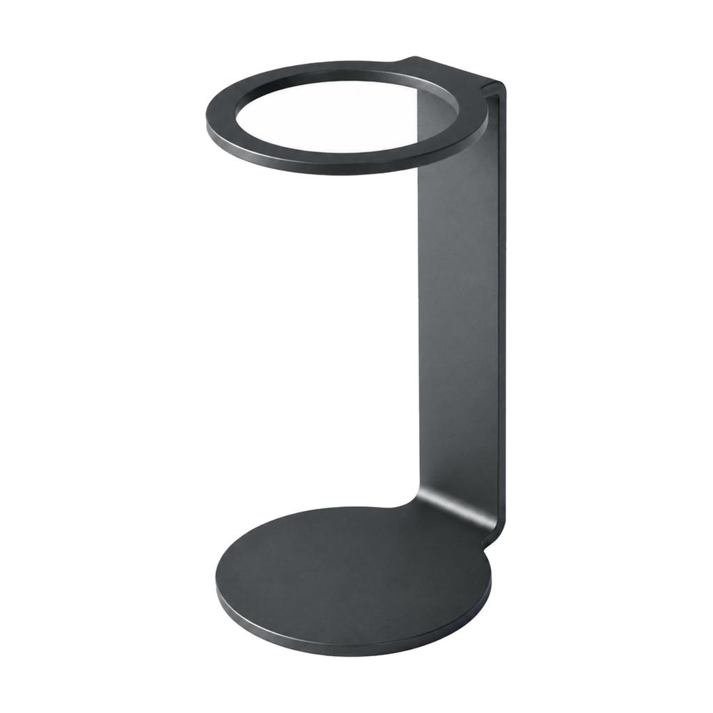 Black Metal Coffee Machine Stand Compact Freestanding with