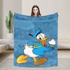 Daisy Duck and Donald   Blanket  Super Warm Print Plush Throw Blanket For Kids Couch Chair Flannel Bedspread Bed Cover
