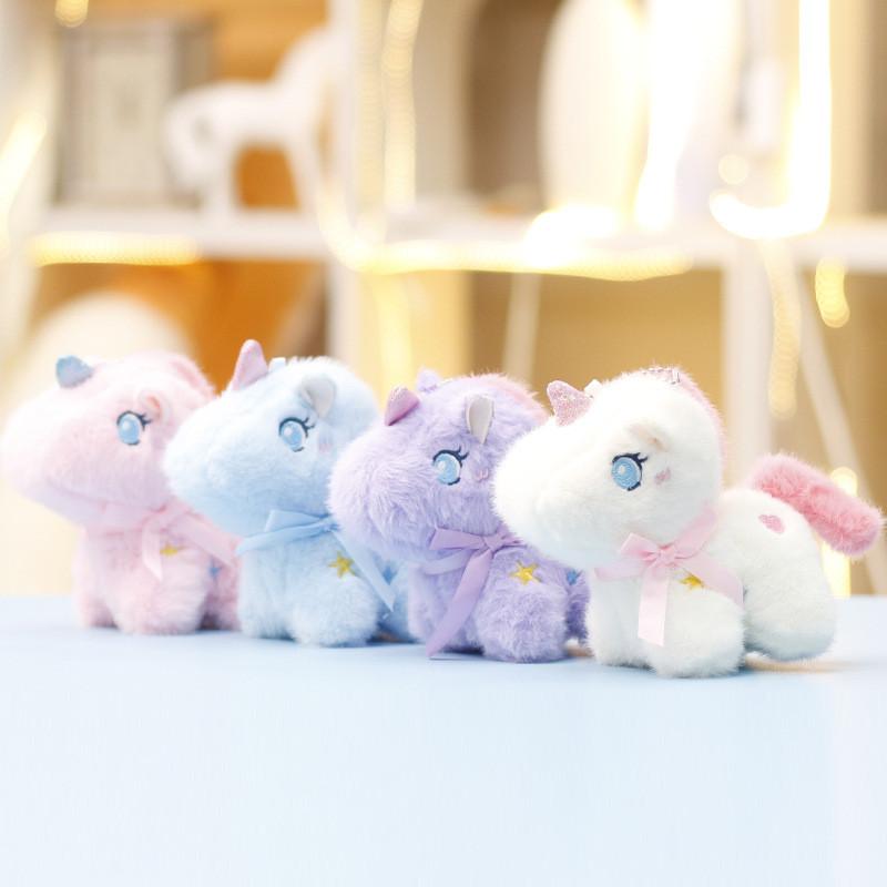 Unicorn Cartoon Plush Doll With Pp Cotton Filling For Kids And Collectors