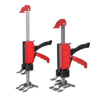 Lever Arm Lifter Drywall Lift Heavy Duty Labor Saving Furniture Jack Height Adjust Cabinet Jack Woodworking Tools for Cabinets