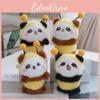 Panda Cute Bee Plush Keychain With Various Expressions Ideal For Collectors And Gifts