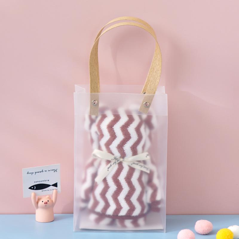 Coral Fleece Water Ripple Bear Towel As A Souvenir One Size