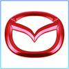 For Mazda 6 3 CX5 5 2 323 CX7 Demio Atenza Axela MX30 CX30 CX3 CX9 RX8 RX7 ABS Car Steering Wheel Center Emblem Sticker Accessories