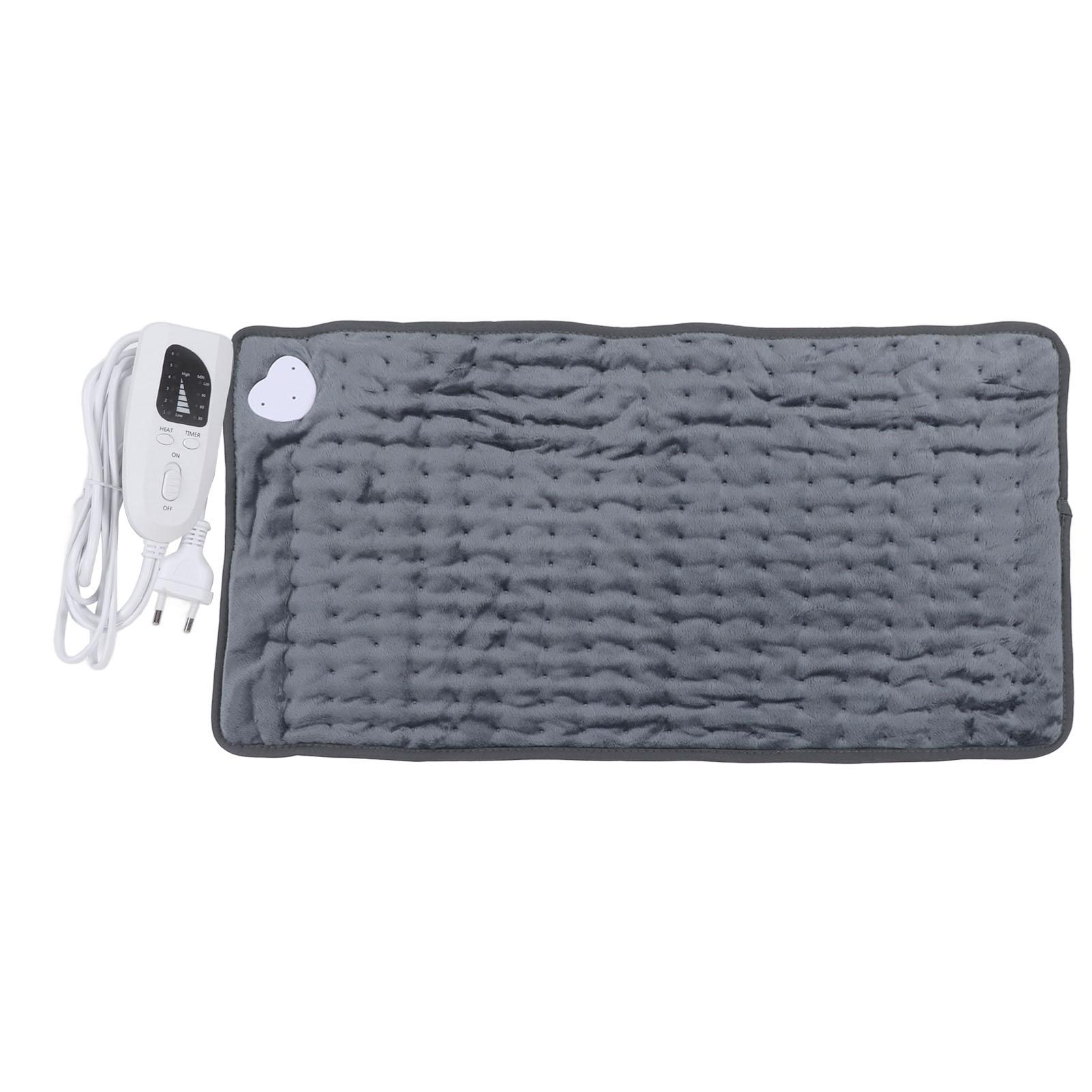 

Электрогрелка 6 температурных настроек Быстрый нагрев Электрический нагревательный коврик для рук шеи ног 29.9 X 23.6 X 11.8in Dark Grey