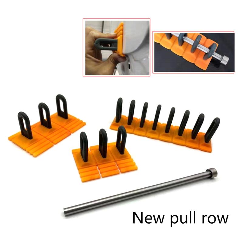 Set Dent Puller Handle Lifter Car Dent Puller Remover for Car Dent Repair Glass Tiles Mirror Granite Lifting Yellow