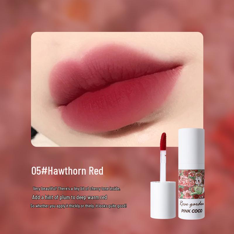 

Pinkcoco Тренд Douyin Матовый бархатный блеск для губ - Стойкий, Нелипкий, Стиль Чистоты и Желания. 2g