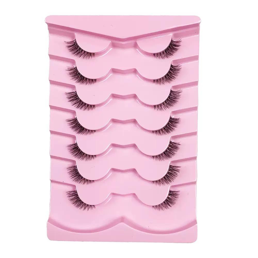 Curl Cat Eye False Eyelashes Eye Elongated Faux Mink Lashes Manga Lashes Fake Lashes  Makeup Tools