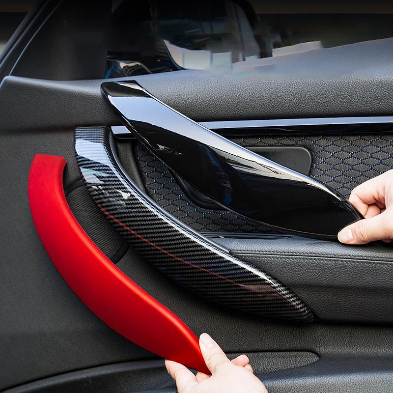 

2 шт. подлокотник для салона автомобиля для BMW 13-19 модель 3 серии GT 320li 4 серии крышка дверной ручки GT дверная ручка внутри