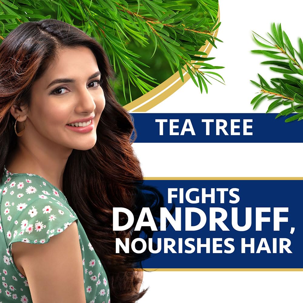 Himalaya Anti Dandruff Tea Tree Conditioner For All Hair Types 80ml – Nourishes, Smoothens, Reduces Breakage, Leaves Hair Soft And Healthy
