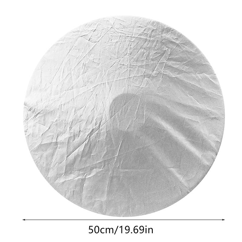 50Cm Car Steering Wheel Sun Shade Cover Sunshade Protector Silver Cover Sun Block Anti-Heat Cover Steering Wheel Cover Sunscreen