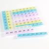 Hot Weekly Premuim Portable 7/14/21/28 Grids 1/2/3/4 Times A Day Pill Storage Cases Box Organizer for Vitamins Medicine Fish Oil