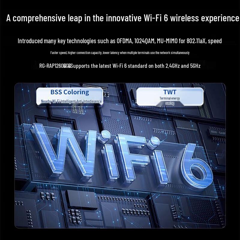 Ruijie Home Whole-House Wi-Fi 6 Gigabit Router Mesh Kit (CN version)