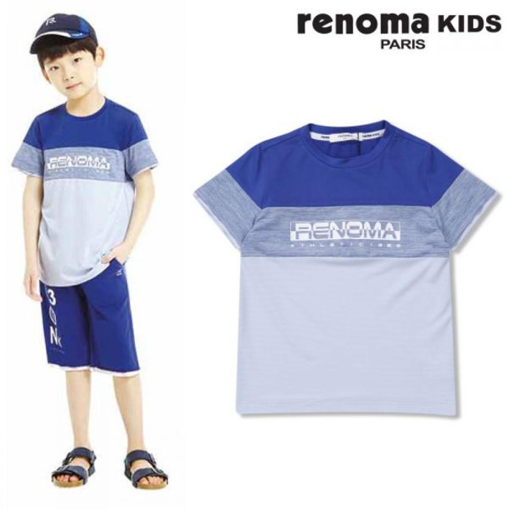 

[renoma Kids] Boys 3 Color Logo PoinT T shirT r1925T517 R1925T517_13 (blue)/110