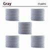2Pair Flat Rope Shoelaces for Running Sneakers 6MM Elastic Athletic Shoelaces Replacement for Trainers 120/140/160CM Accessories