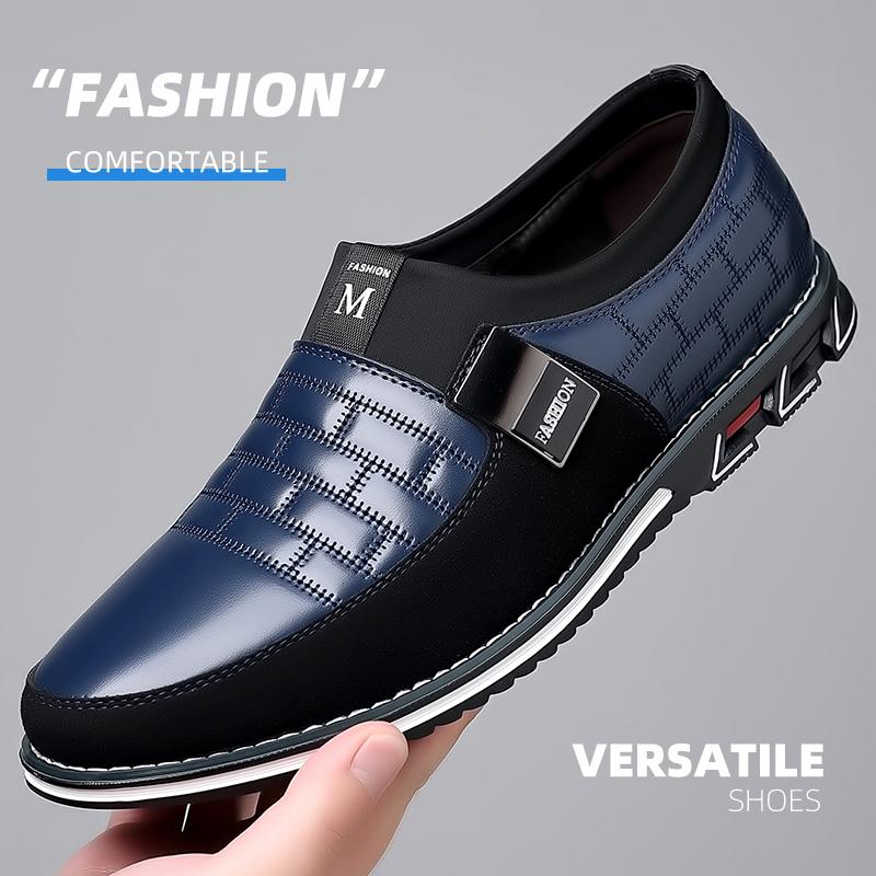 Fashion Men Business Shoes Slip On Party Men Shoes Comfortable PU Leather Shoes for Man Wedding Dress Shoes for Male