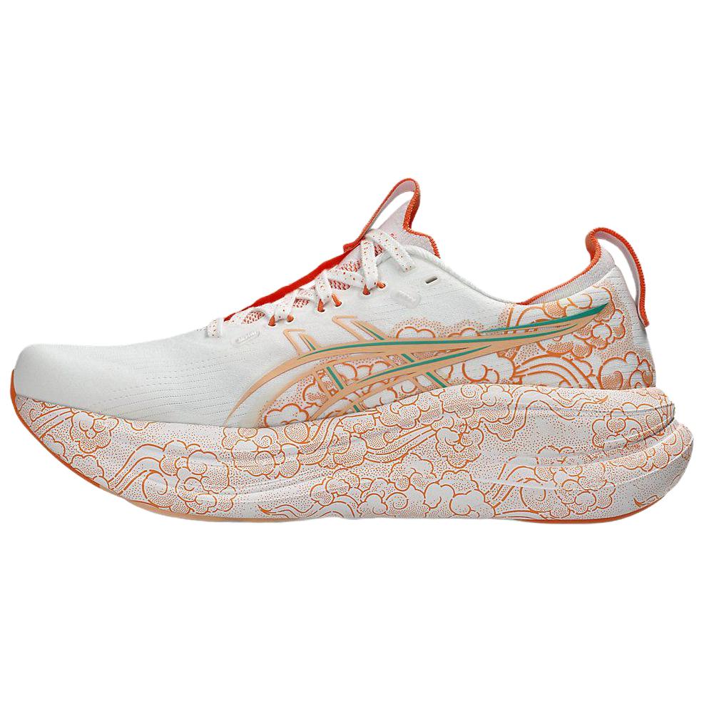 Asics Scarpe da Corsa GEL NIMBUS 28 Unisex Bianco Rosso 1013A207-100