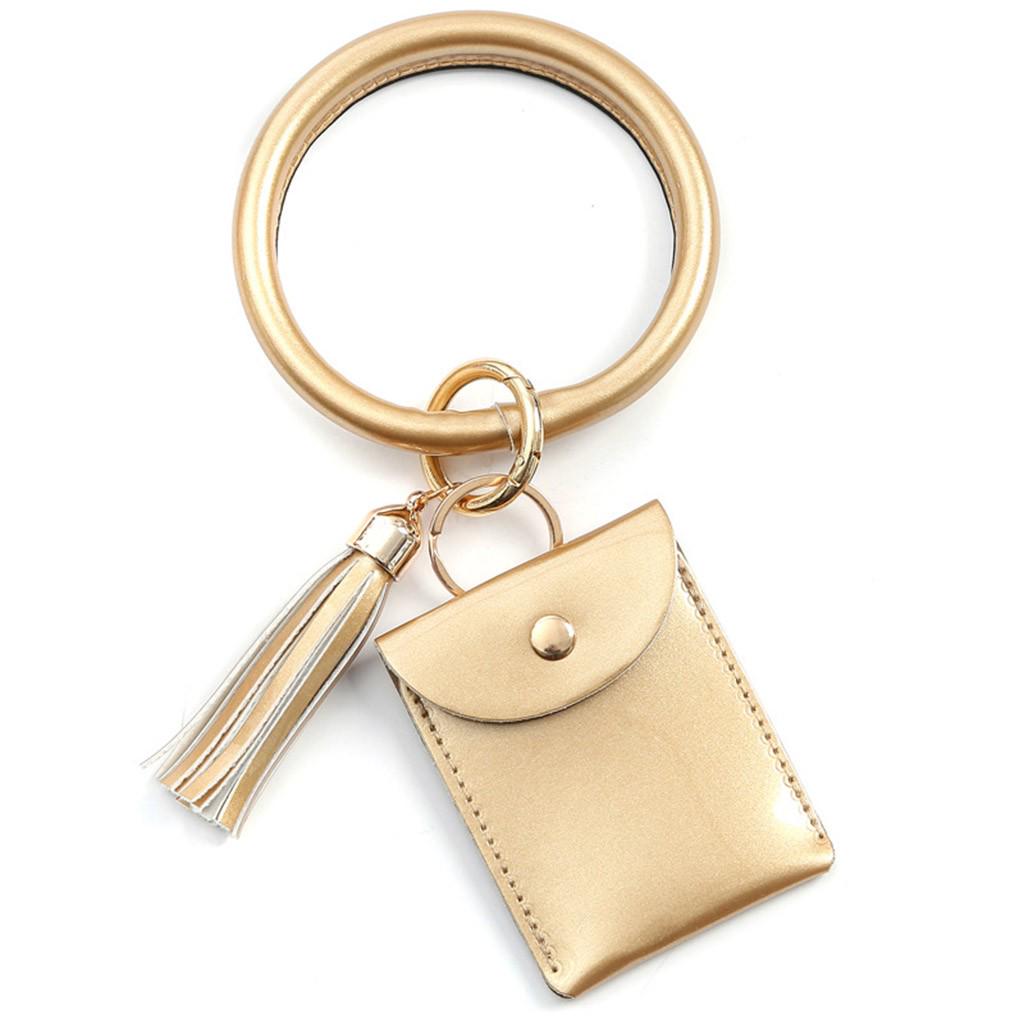 bangle keychain with wallet