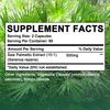Extracto de Saw Palmetto 500 Mg Suplemento Dietético, 120 Cápsulas Vegetales Por Botella
