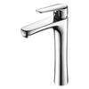 OEING Tall Brass Hot & Cold Single-Hole Basin Faucet