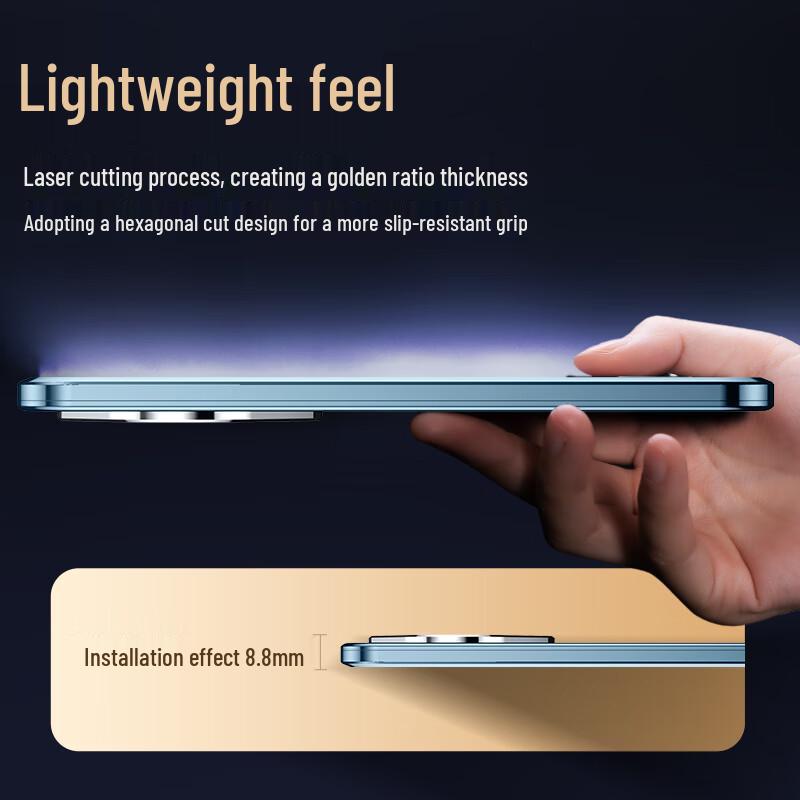 IM-CHEN Metal Magnetic Phone Case for Huawei Pura 70 Series