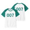 2026 Round Six T-shirt Seong Gi-hun Cosplay Costume 456 Tracksuit Calamari Games Disguise Caarnival Party Clothes For Men Women