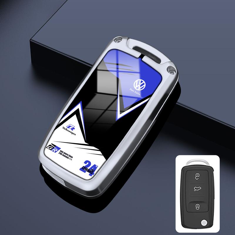 

VW GTI GOLF 2026 Hot For VW VOLKSWAGEN Zinc Alloy Car Remote Key Case Cover Shell For Volkswagen VW Polo Golf Passat Tiguan Beet