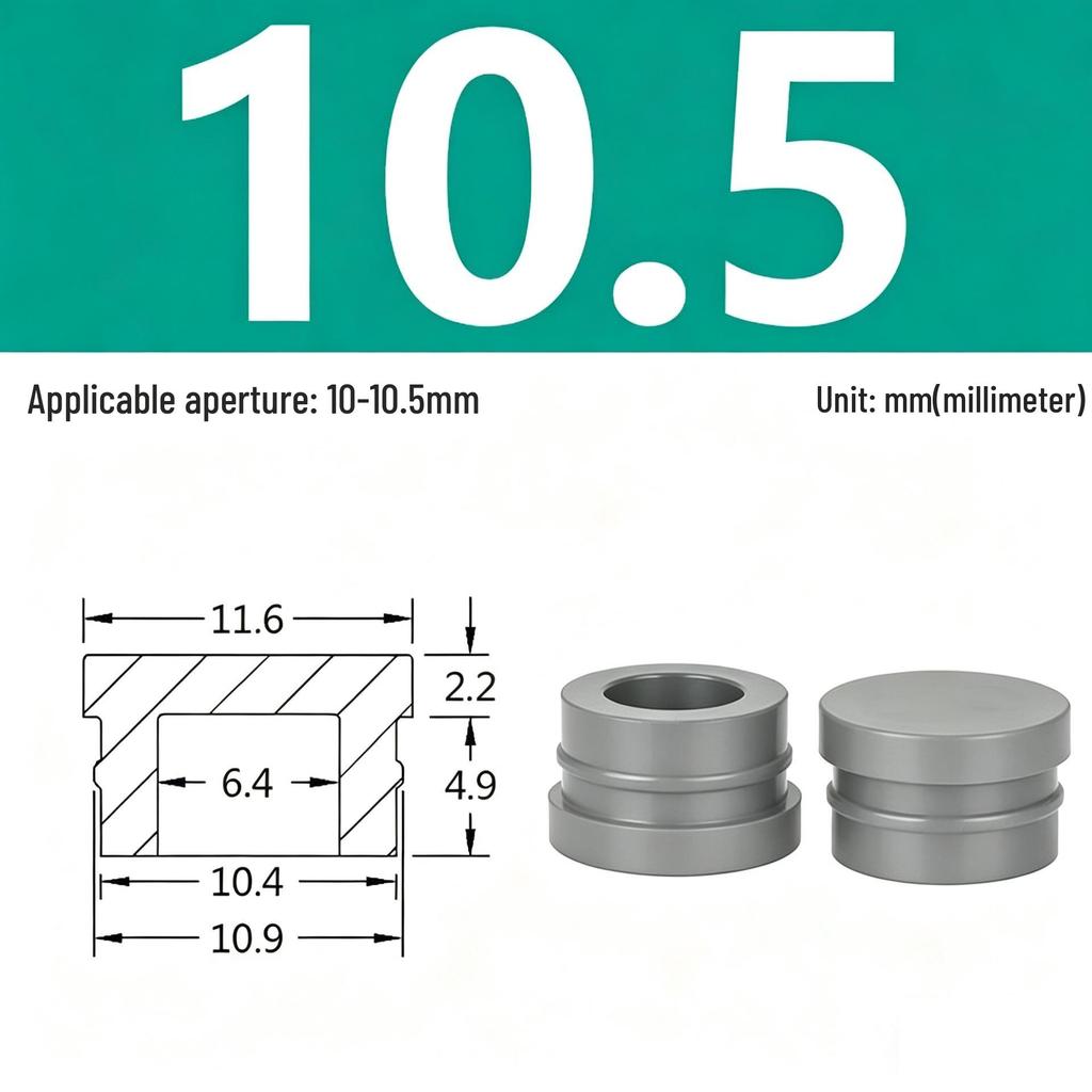 High-Temp Resistant Silicone Rubber Stopper with Card Slot Sealing Cap