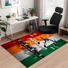 Custom Name Printed Carpet Rug For Office Chair Living Room Bedroom Kitchen Room Decor Gifts