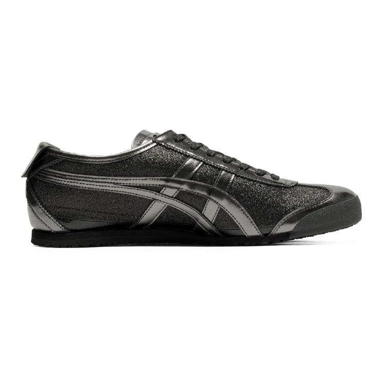Onitsuka Tiger MEXICO 66 Low top Casual Shoes Women's Black Gray Sneakers 1183C480-001