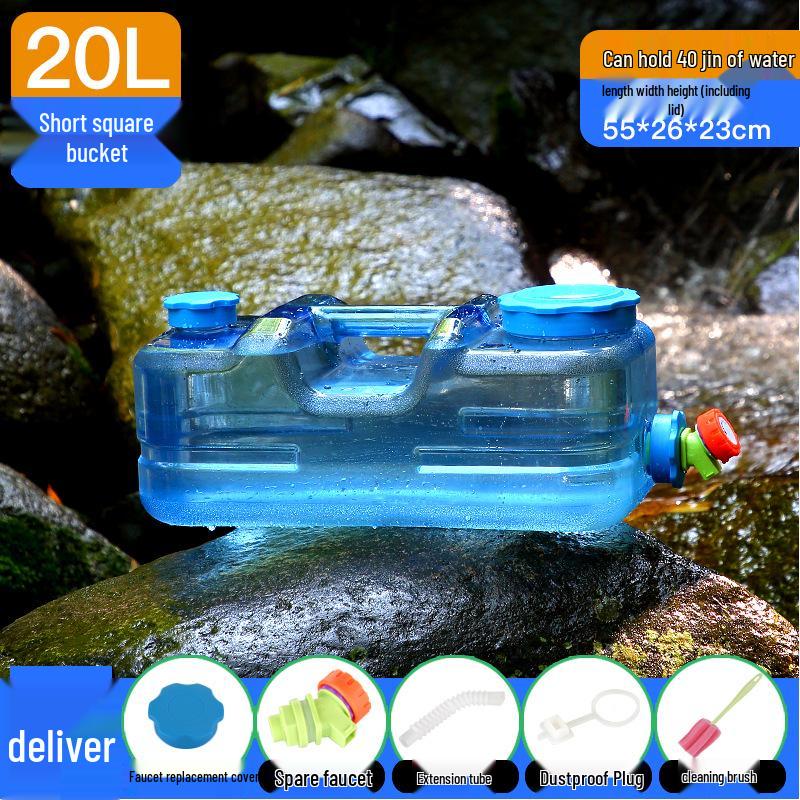 Large Capacity Outdoor Car Water Storage Tank for Drinking and Household Use