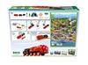 BRIO WORLD Steam Engine Train Set 36017 [24 Pieces] for Ages 3 and Up (Electric Train Toy, Wooden Rails) Red, Green, and Gray