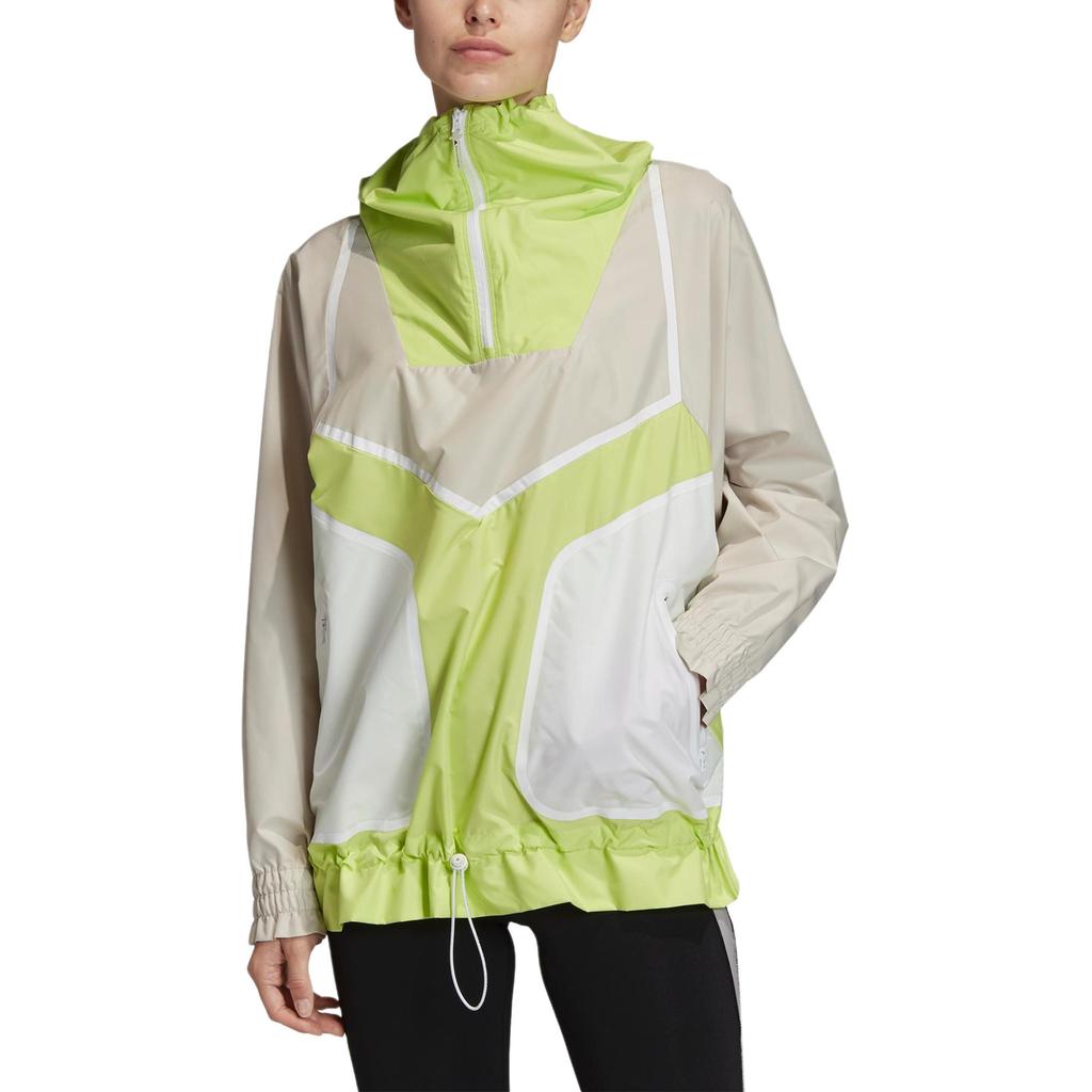 Adidas Stella McCartneyAdizero Jackets & Coats Women's Transparent Brown/Semi Frozen Yellow/White FK9677