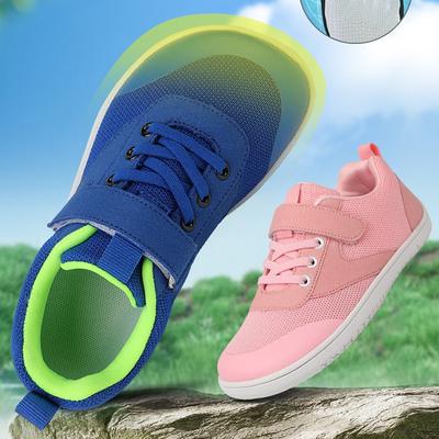 Chaussures pieds nus larges pour enfants Baskets pour garçons et filles Chaussures naturellement évasées pour tout-petits, petits et grands enfants