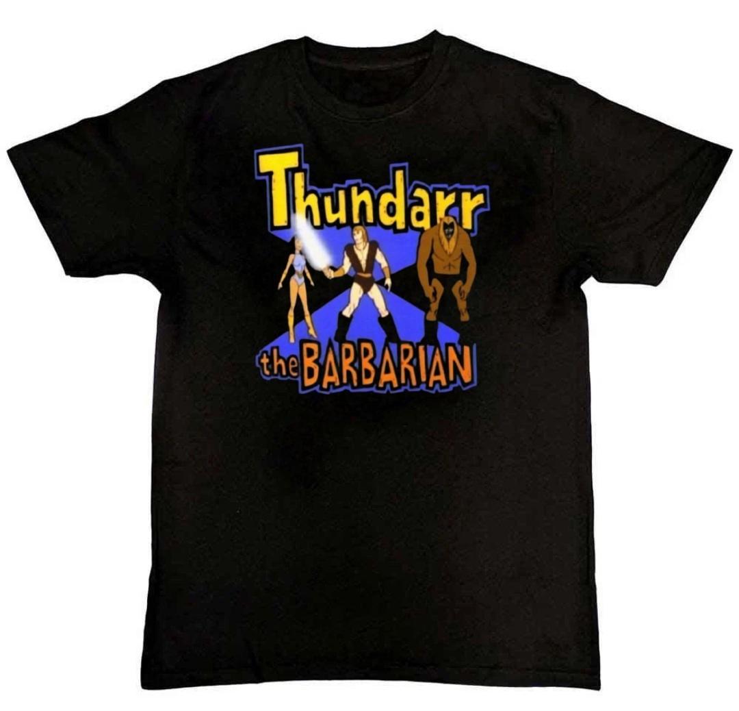 Thundarr the Barbarian Graphic Print Mens T-Shirt S