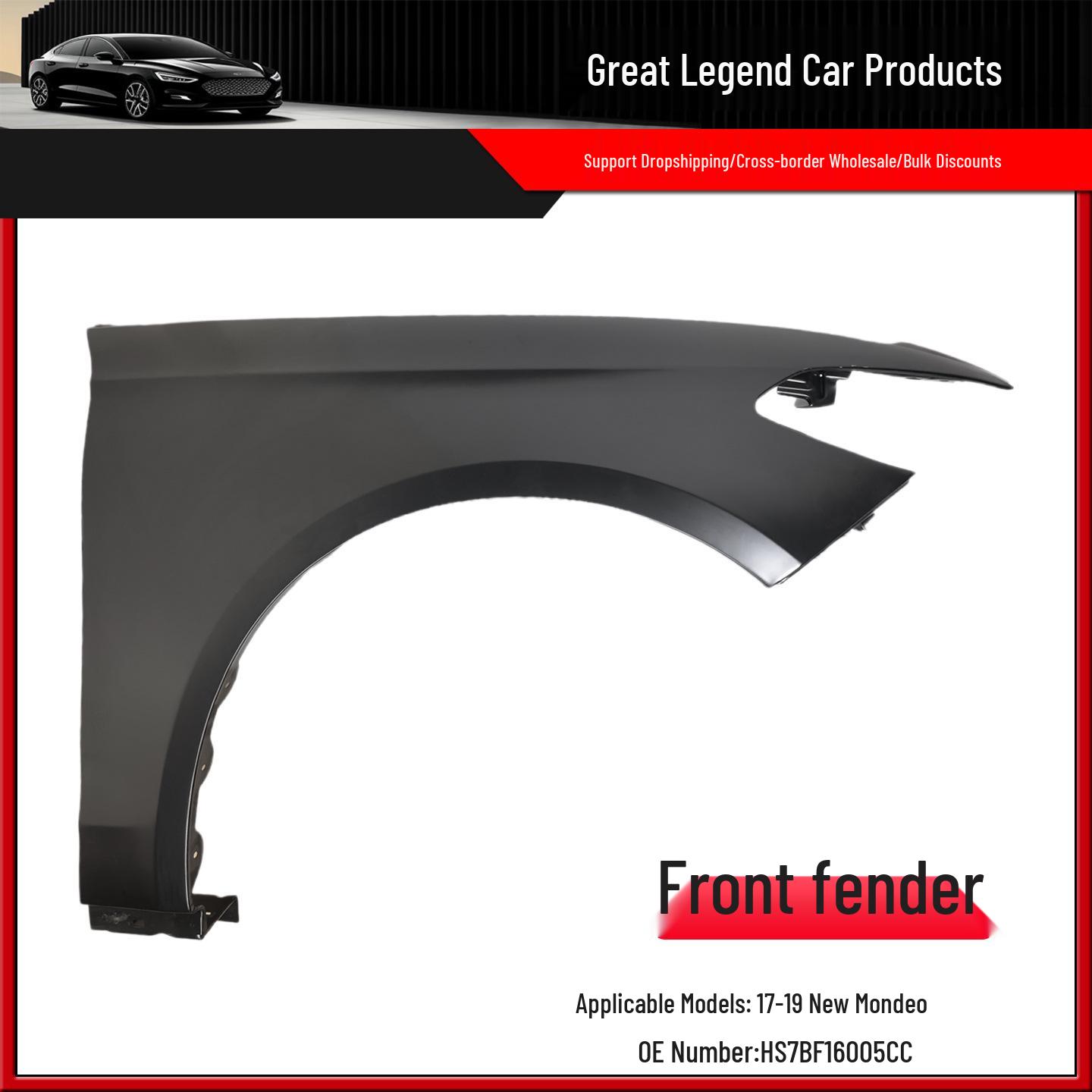 

17-19 New Mondeo Right Front Fender HS7BF16005CC Left Side