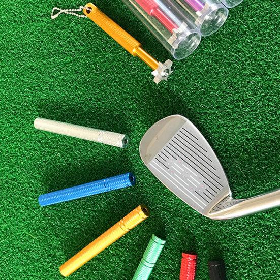 Nástroj na čištění drážek na golfové hole Vysokopevnostní nerezavějící Příslušenství kompaktních přenosných čistících per na golfové hole