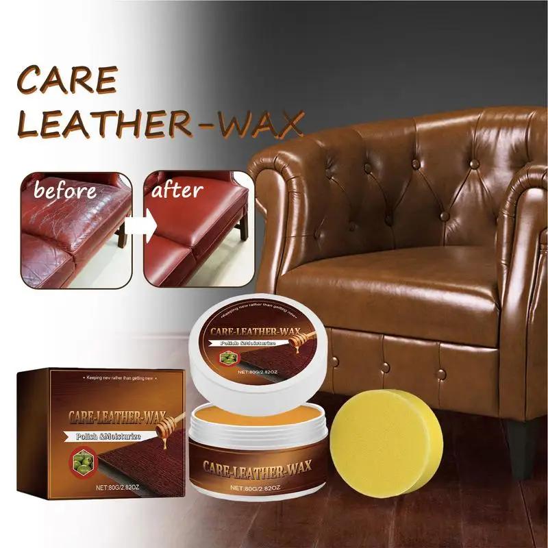 Lederreparaturcreme Lederreiniger Weichmacherbalsam Lederglanz für Taschen Schuhe Pferdesattel Handschuhe Autositze und wasserdicht