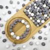 10/38/45PCS Bow Silicone Bead Set, 12mm/15mm, suitable for DIY handmade making, keychains, jewelry, bracelets, necklaces, etc