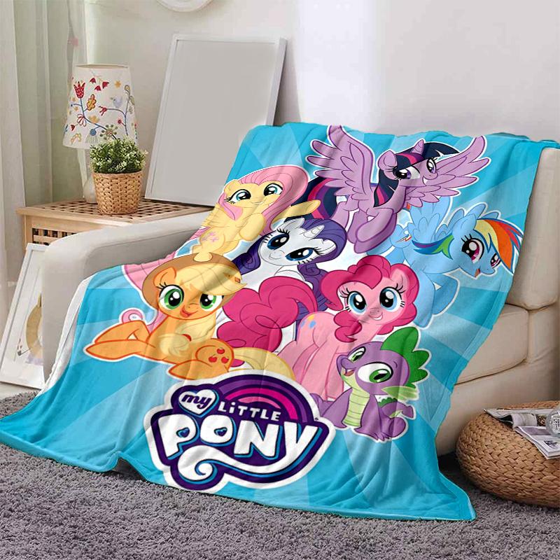 1pc My Little Pony Throw Blanket, Soft & Cozy Blanket for s, Perfect for Couch .B090
