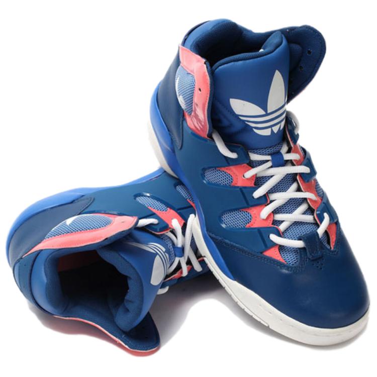 Adidas Originals GLC Comfortable Versatile Non-Slip Wear-Resistant High-Top Casual Shoes Women Casual Shoes Blue M19477