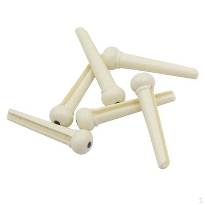 1 комплект білої акустичної гітари Bridge Pins Pins Nut /
