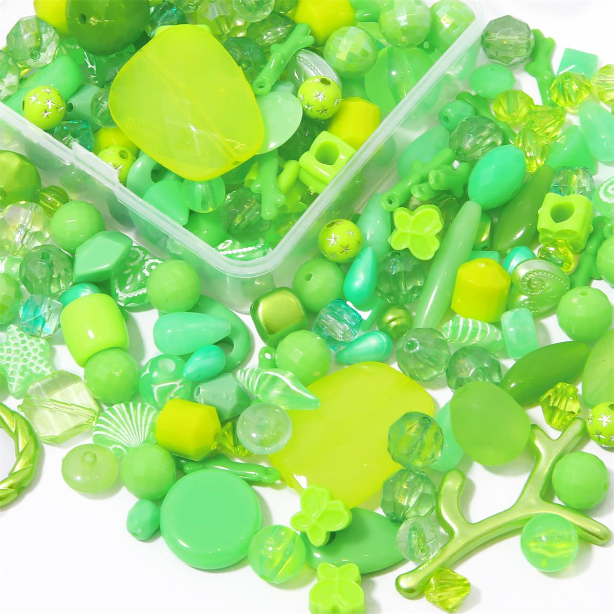 

500 г Акриловые Милые Бусины для DIY Ожерелья Браслета Серег Изготовления Ювелирных Изделий Аксессуары для Рукоделия