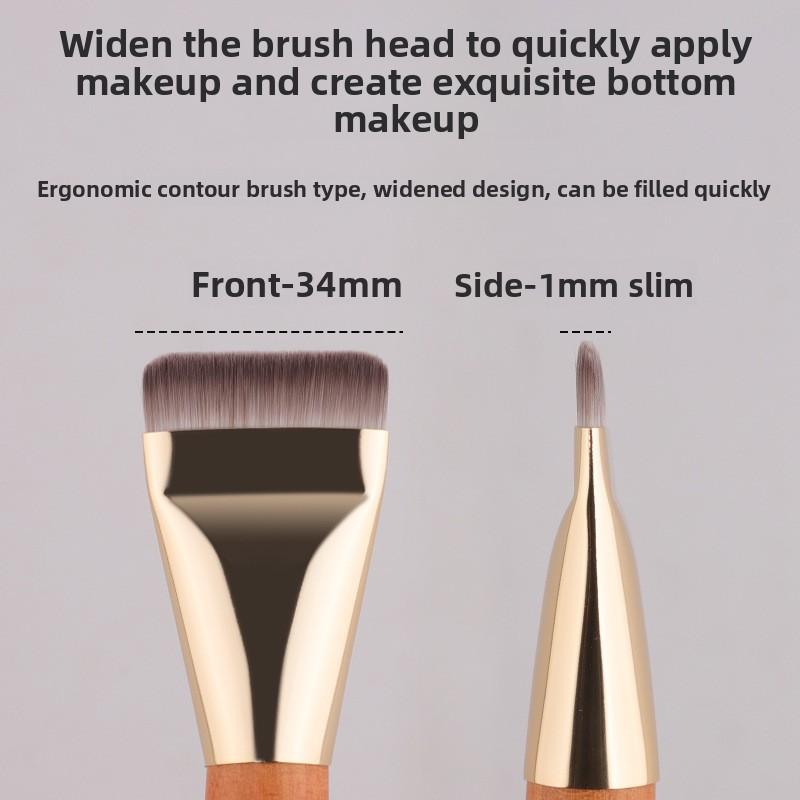 1PCS Professional Foundation Brush Liquid Foundation Shadow Concealer Brushes Women Face Base Makeup Beauty Tools